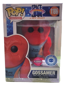Funko Pop!  Space Jam: A New Legacy – Gossamer #1186 -Flocked (PIAB Exclusive) (Packaged in Pop Protector)