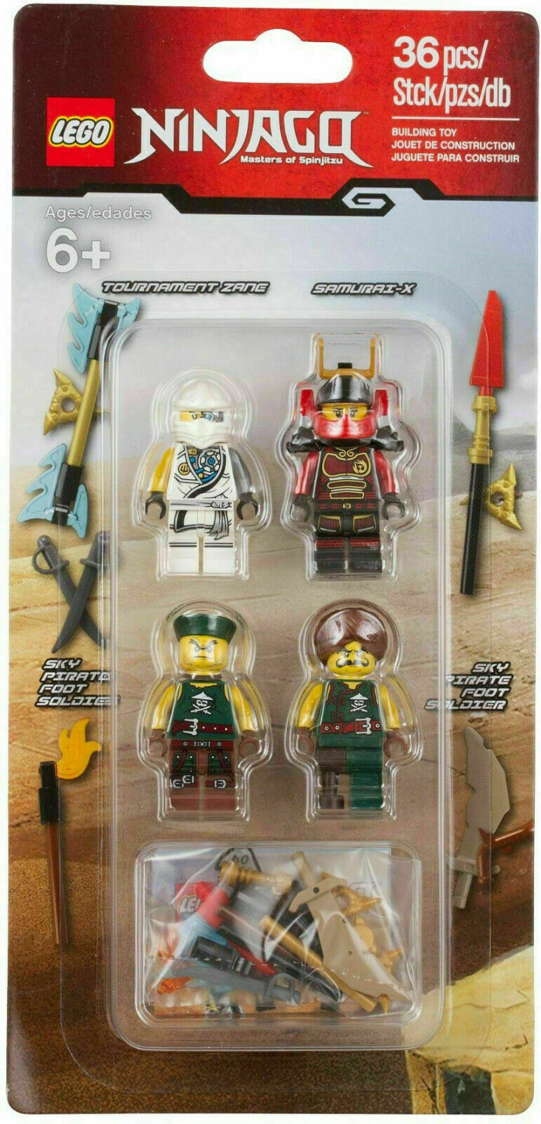 Lego Ninjago Minifigures Set - 853544 Set of Accessories Sky