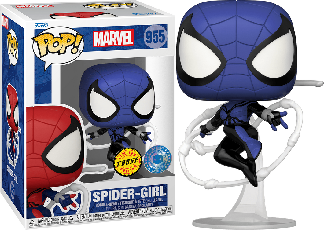 Funko POP! Marvel Spider-Girl PIAB Exclusive #955 ~ Chase Variant (Packaged in Pop Protector)
