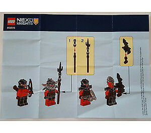 Lego Ninjago Minifigures Set - 853544 Set of Accessories Sky Pirate with Samurai X & Z (Retired)